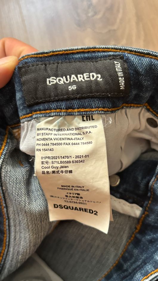Orijinal Dsquared2 Jean — görsel 3/5