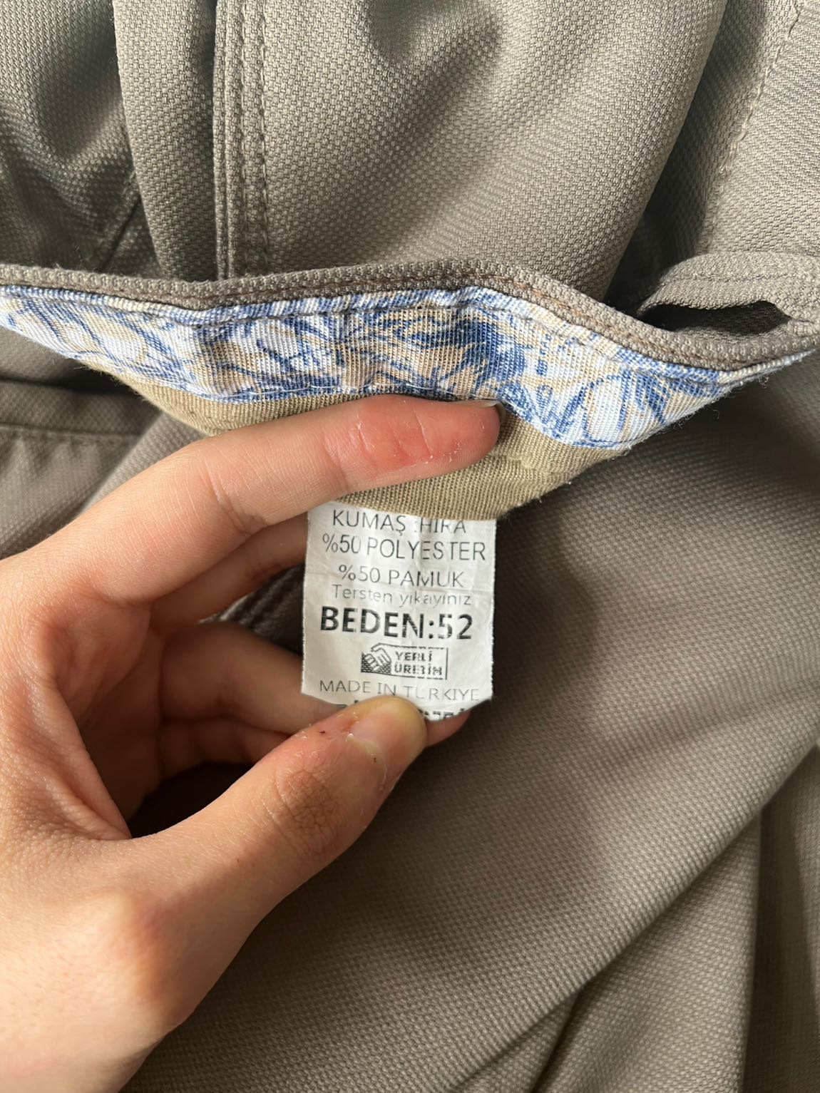 Koyu Kahve Kadife Pantolon 110tl — görsel 4/5