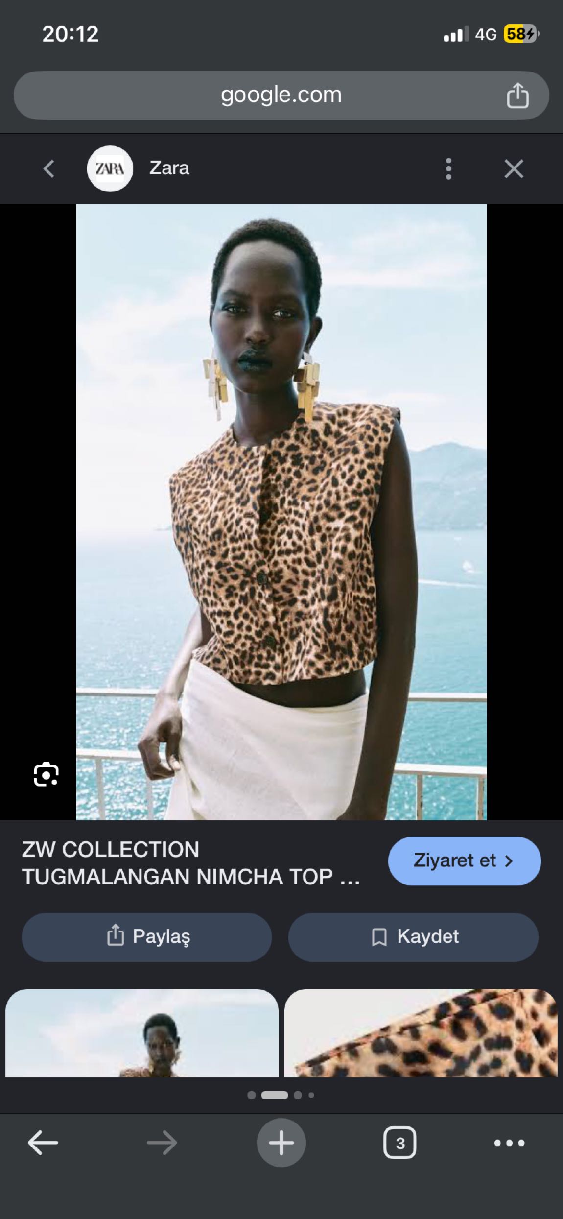 Zara yelek — görsel 3/4