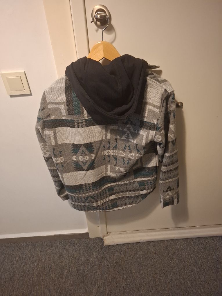zara kalin kapsonlu gomlek — görsel 4/4