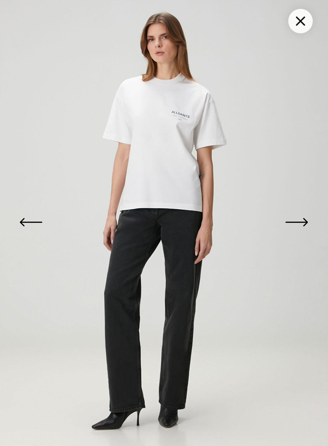 All Saints Beyaz Tshirt — görsel 4/7