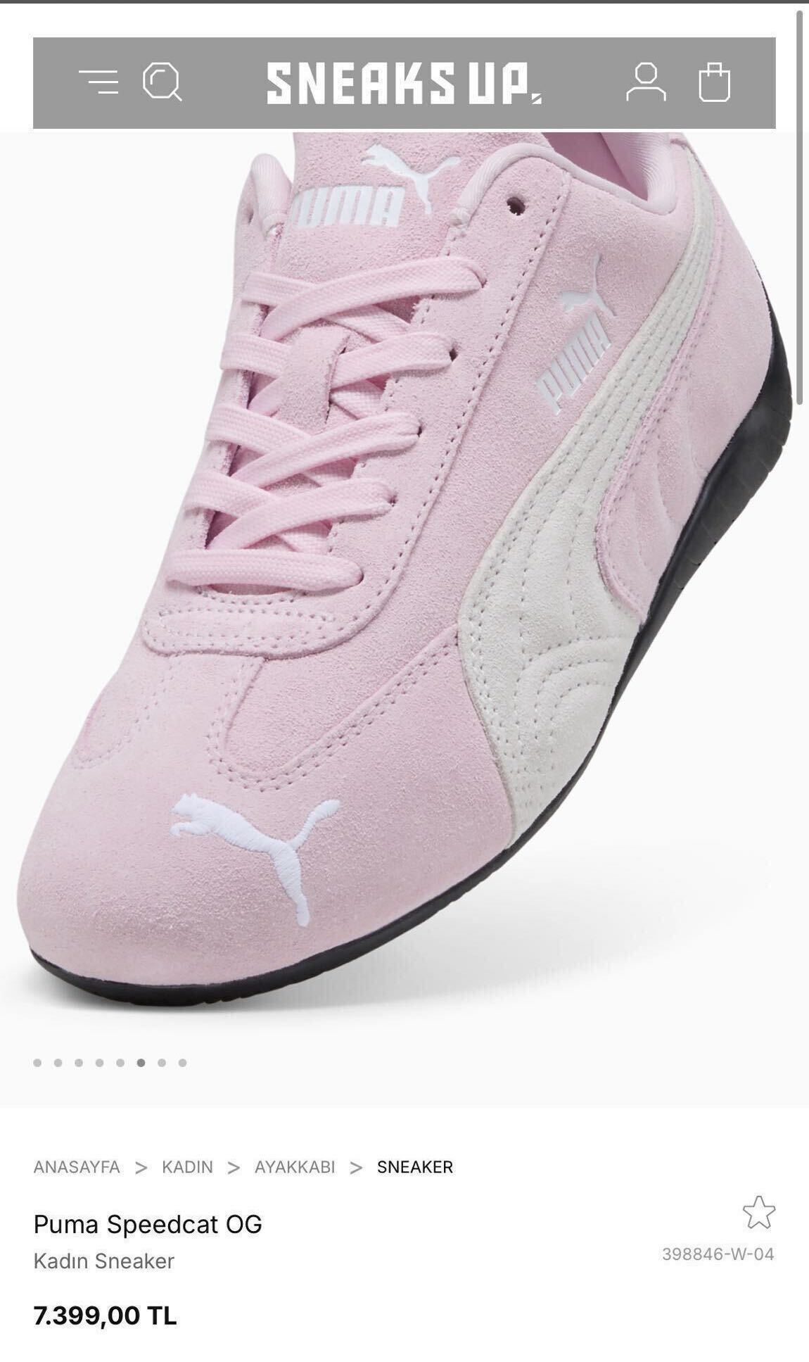 Puma Pembe Speedcat — görsel 2/9