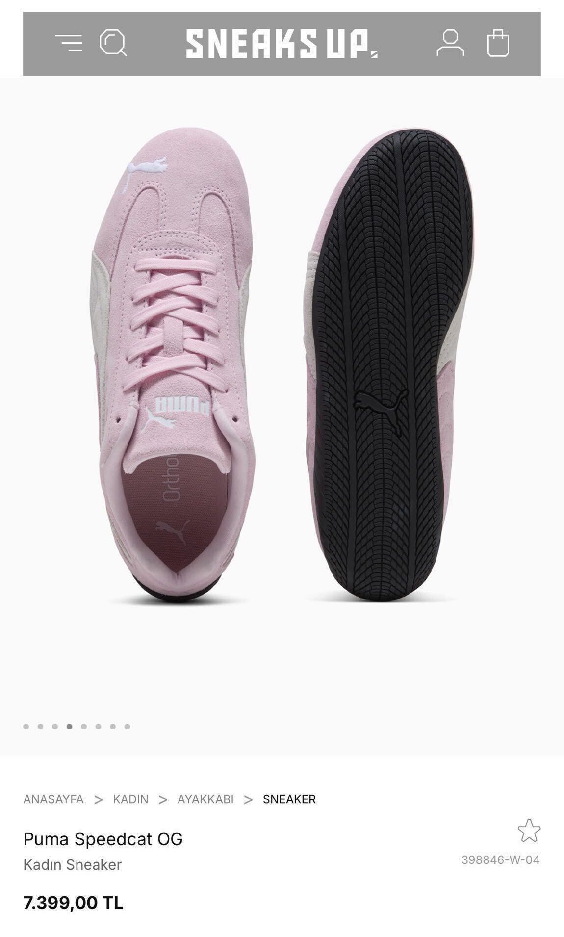 Puma Pembe Speedcat — görsel 3/9