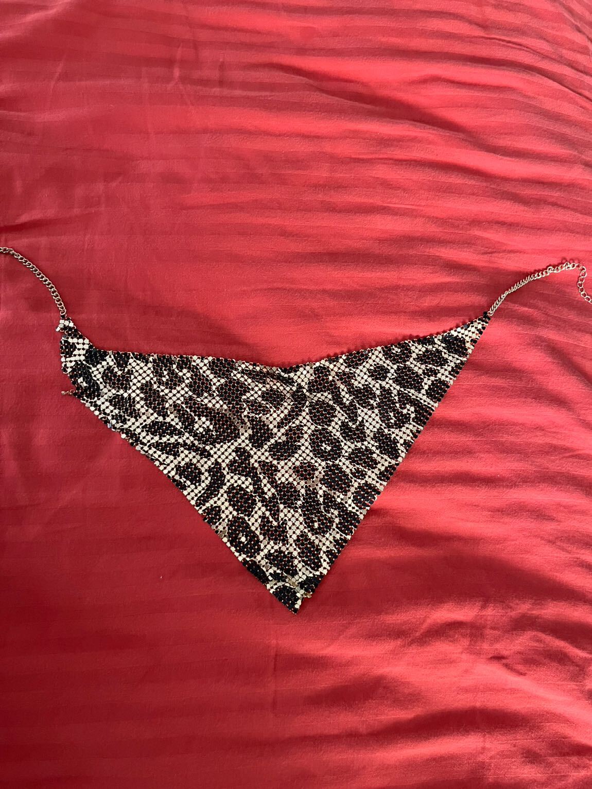 Leopar Desenli Kolye — görsel 2/2