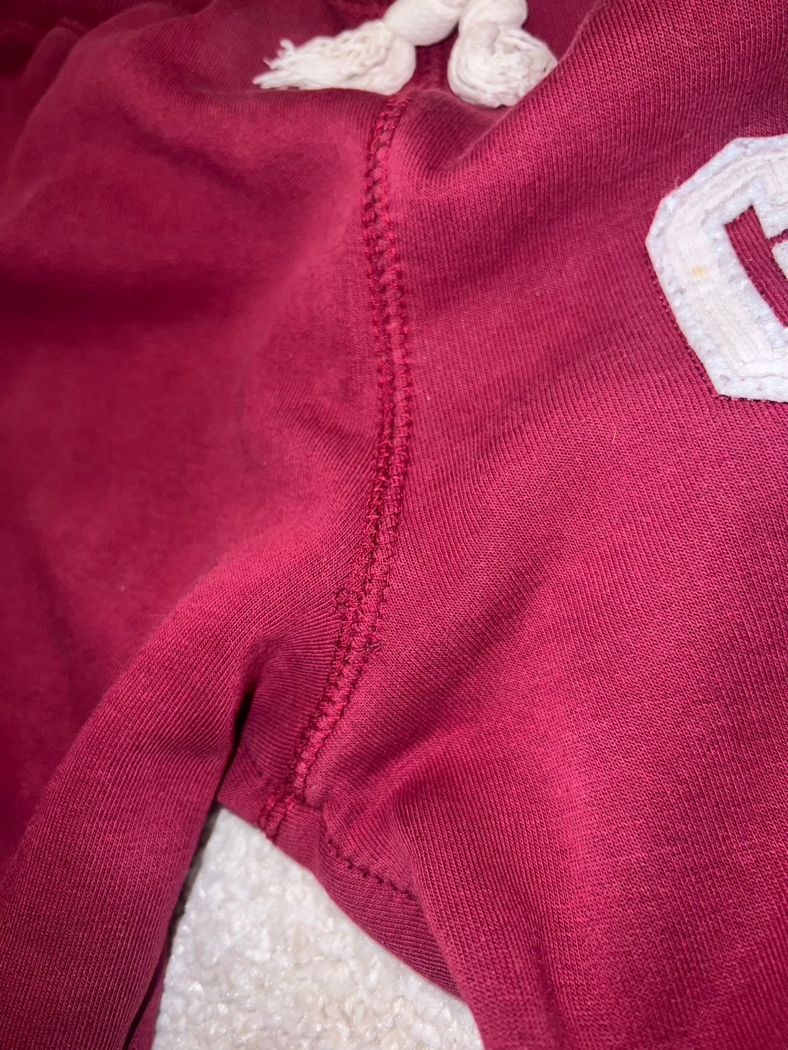 Bordo Gap California Y2K Sweatpants — görsel 4/7