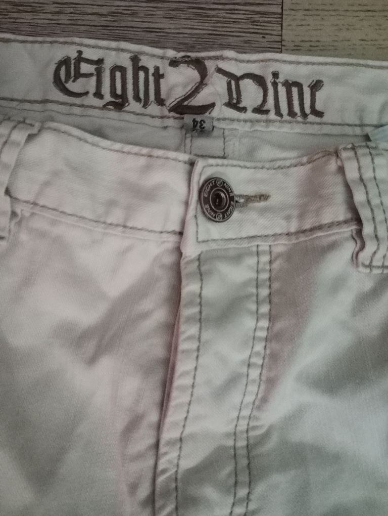 Beyaz Erkek Bootcut Vintage Y2K Jean — görsel 2/4