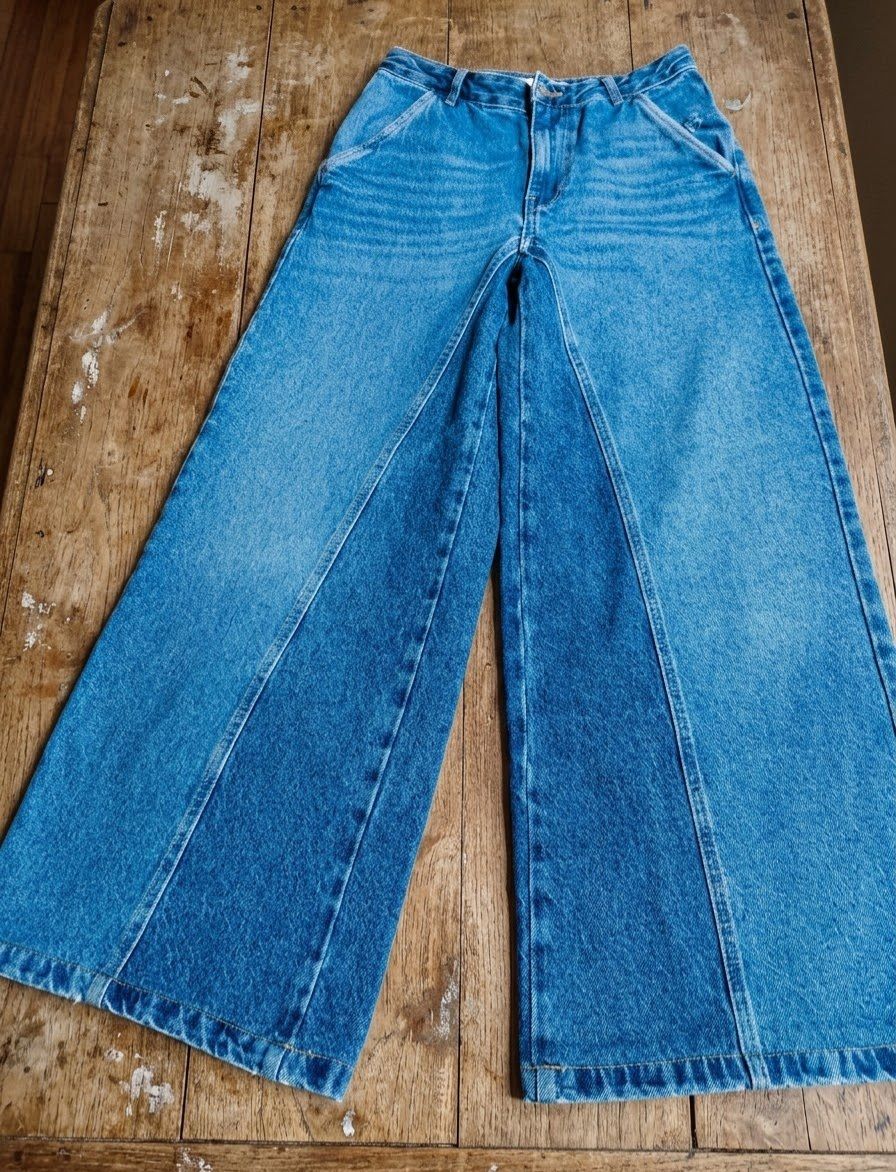 MNG Yuksek Bel Bol Kesim jean Pantolon — görsel 3/5