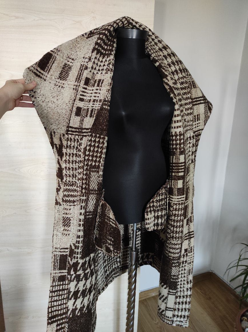 Uzun model kaşe kaban — görsel 7/8