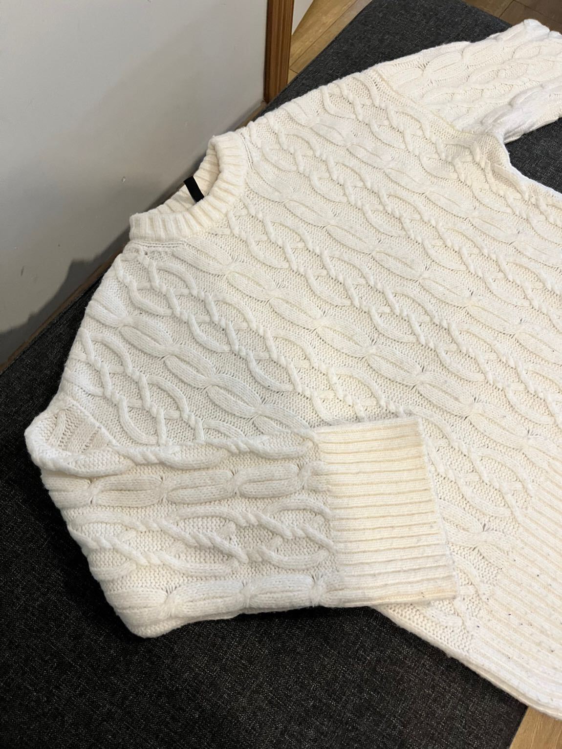 H&m örgü oversize kazak — görsel 3/5