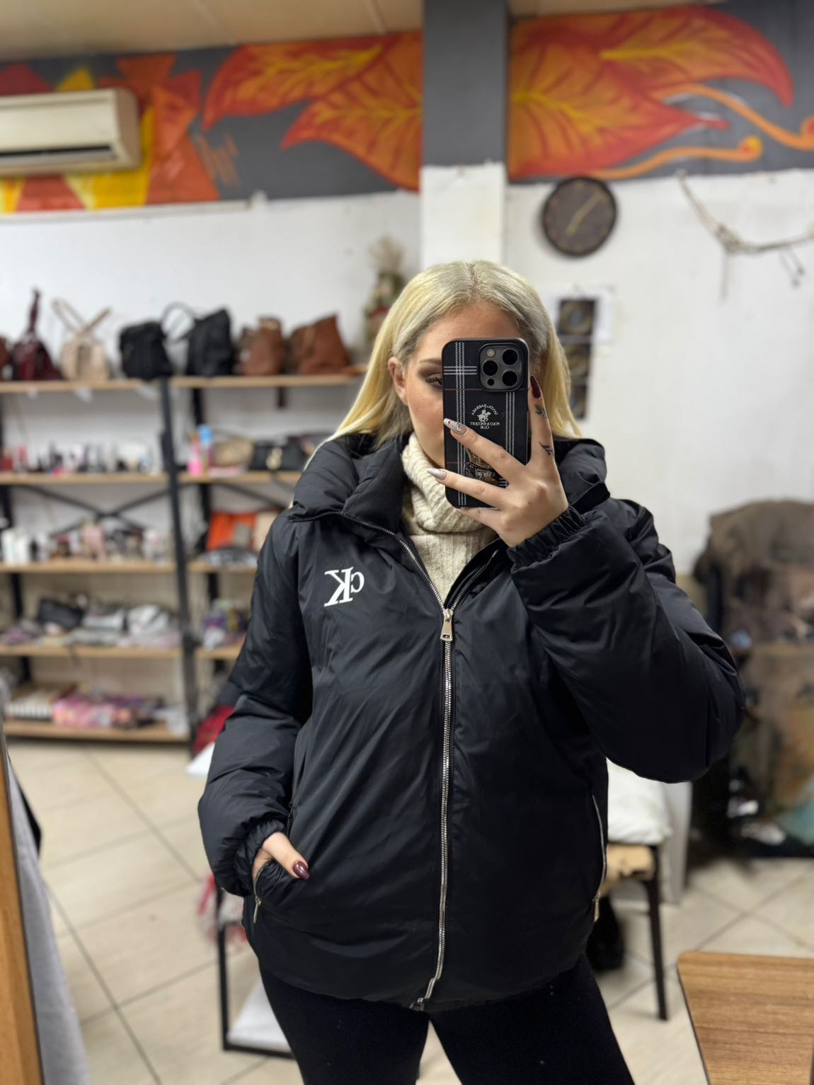 Calvin klein şişme mont — görsel 4/6