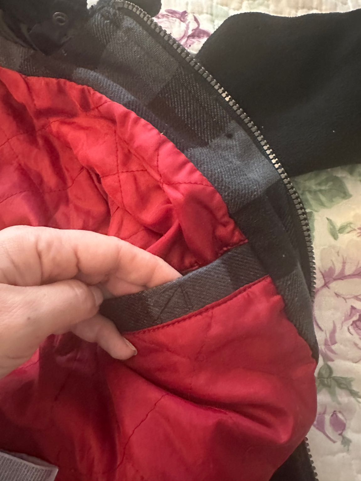 C&A Kapüşonlu kaşe mont erkek çocuk 9-10 — görsel 6/8