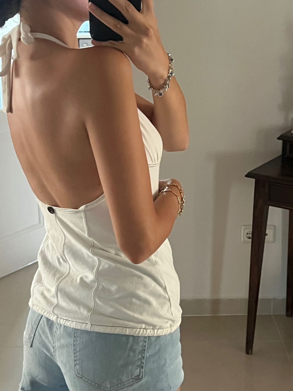 Y2k Diesel vintage halter top bluz — görsel 5/5