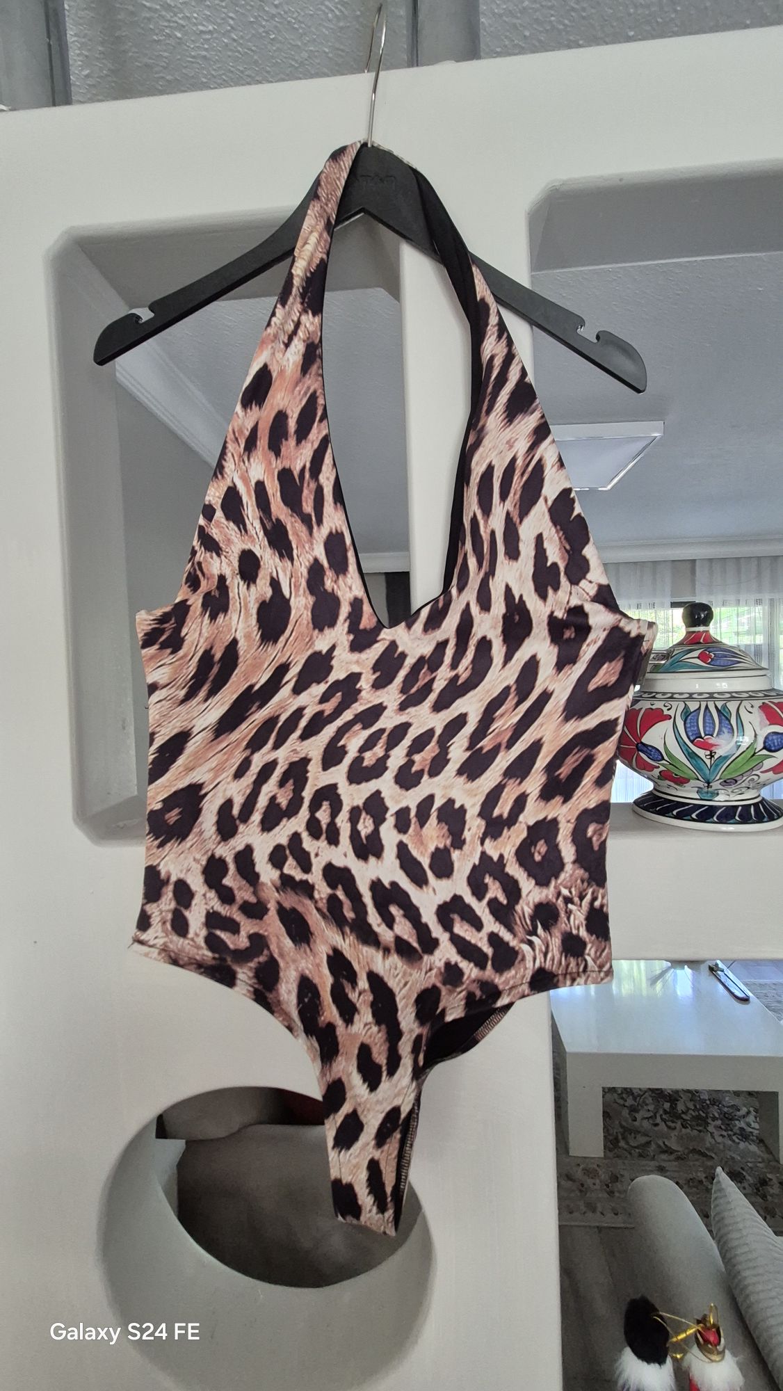 Leopar Desenli mayo bluz — görsel 8/8