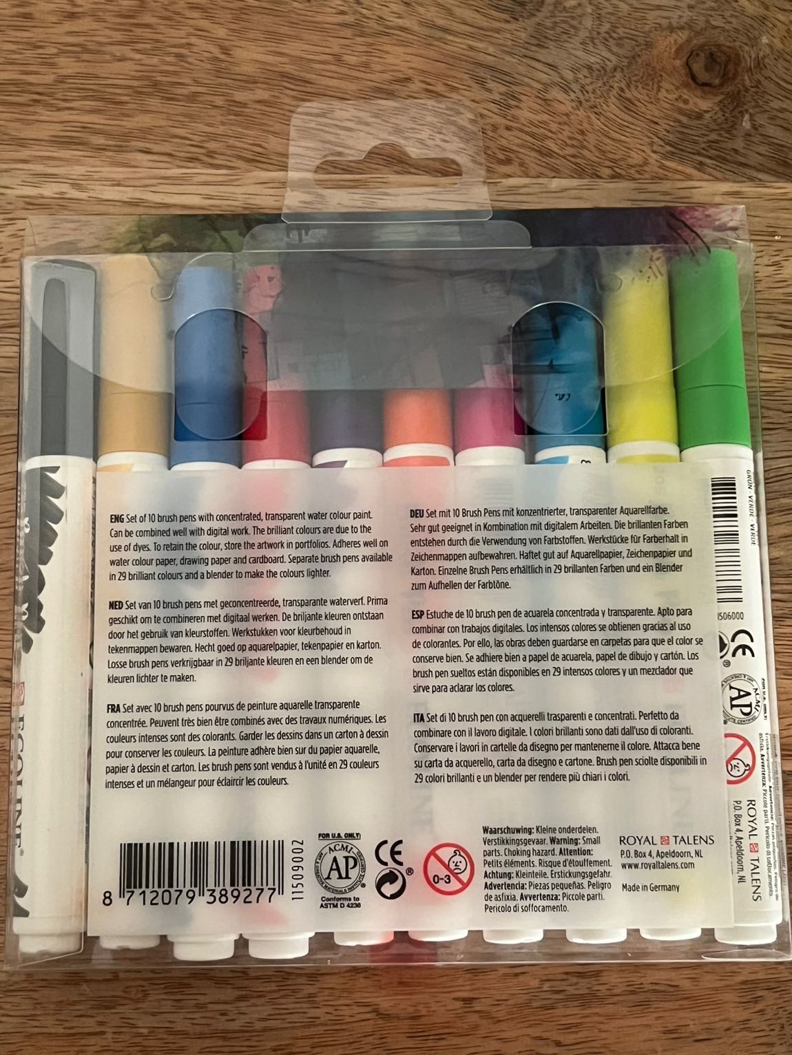 Su Bazlı Fırça Uçlu Profesyonel Set — görsel 2/4