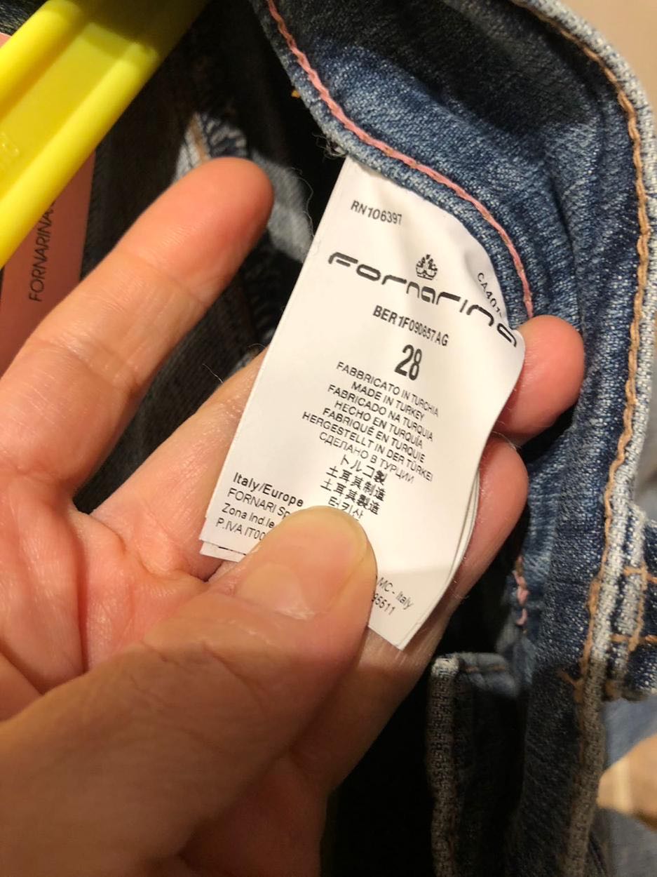 Fornarina bayan jean pantolon — görsel 7/10