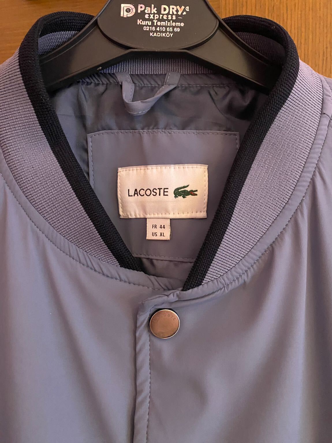 Lacoste Bomber Ceket Mavi — görsel 3/8