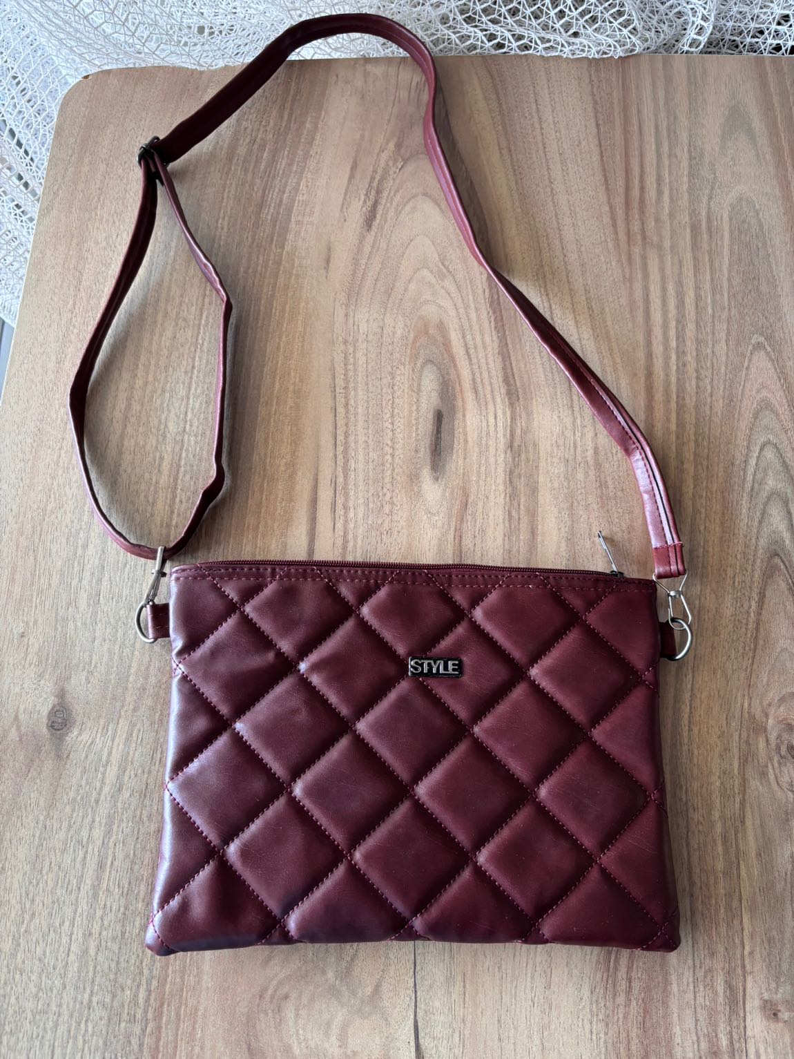 Bordo çanta — görsel 6/6