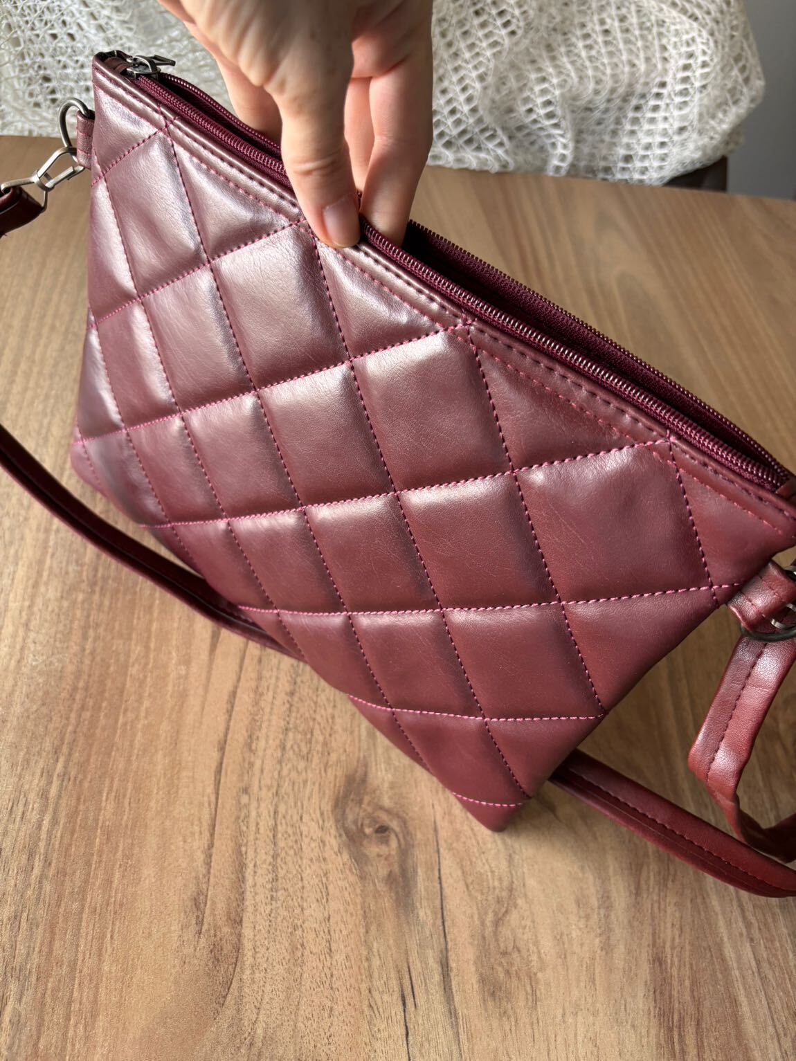 Bordo çanta — görsel 3/6
