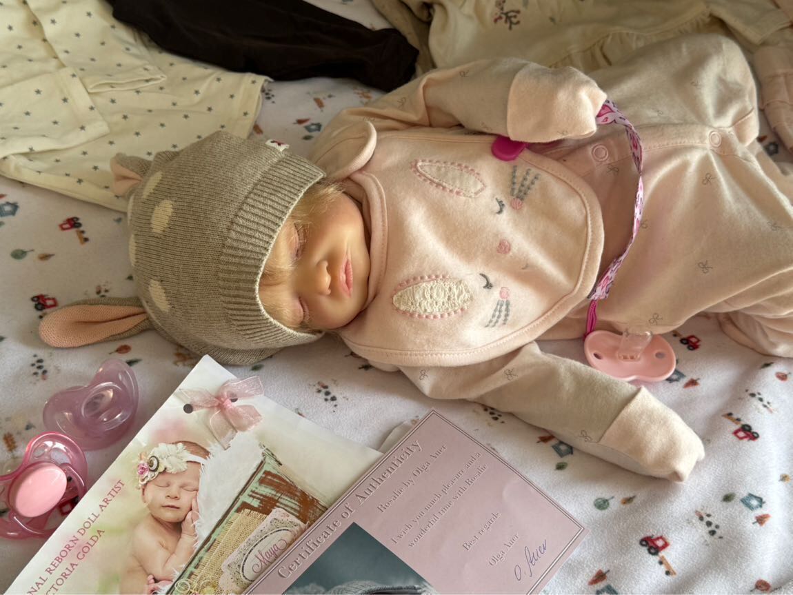 Gerçekçi Reborn Bebek Rosalie Doll — görsel 3/7