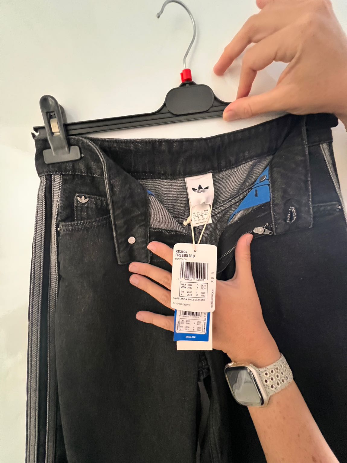 Adidas originals Firebird denim pant. — görsel 10/12