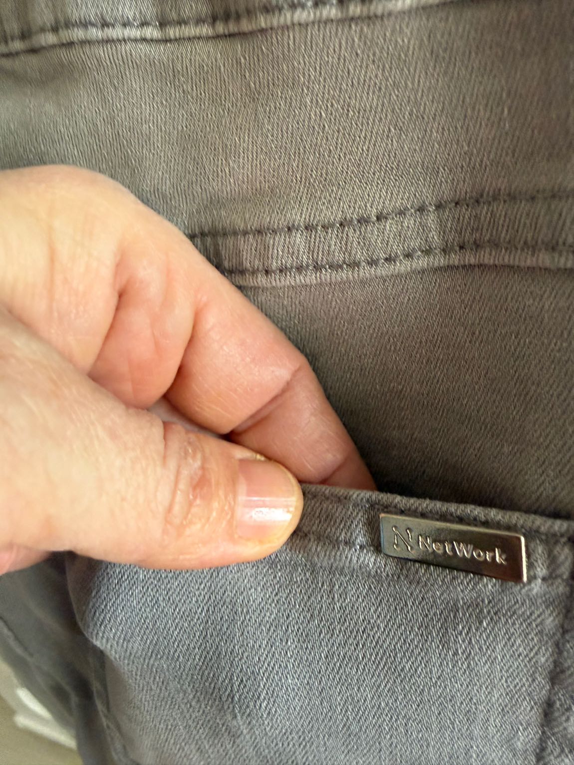 Network Gri Jeans Pantolon — görsel 4/6