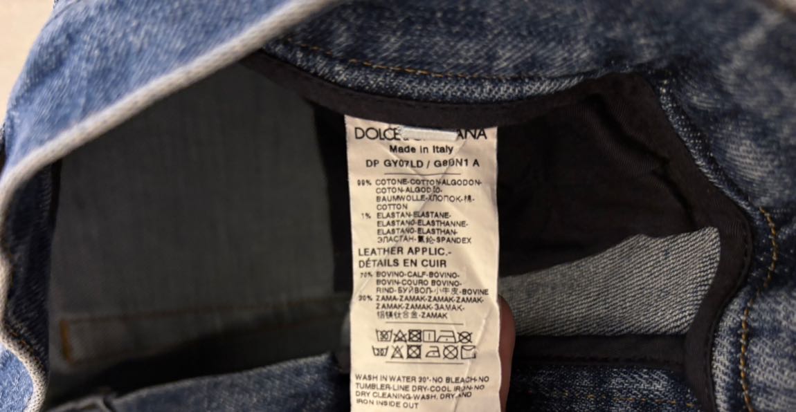 Orijinal Dolce Gabbana Boyfriend Jean — görsel 4/4