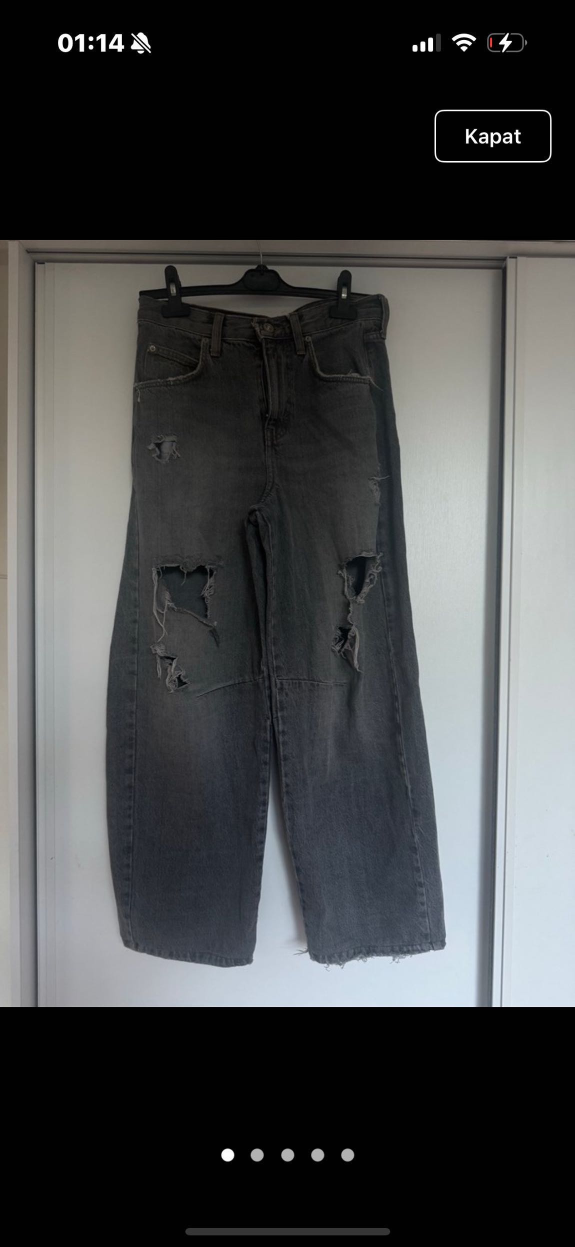 BDG Urban Outfitters balloon jean — görsel 2/5
