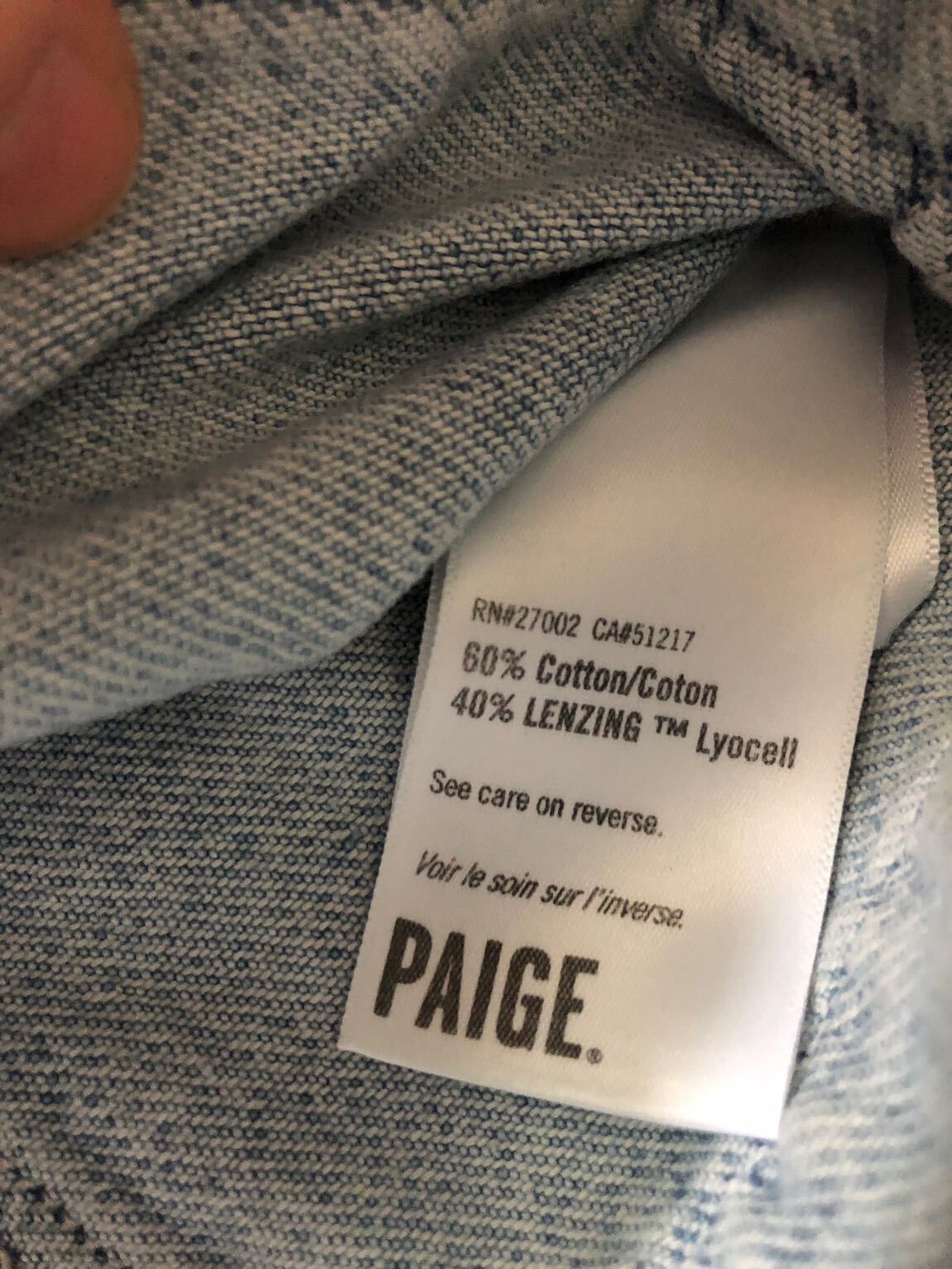 PAIGE Kiya model kot ceket💙💎 — görsel 7/8