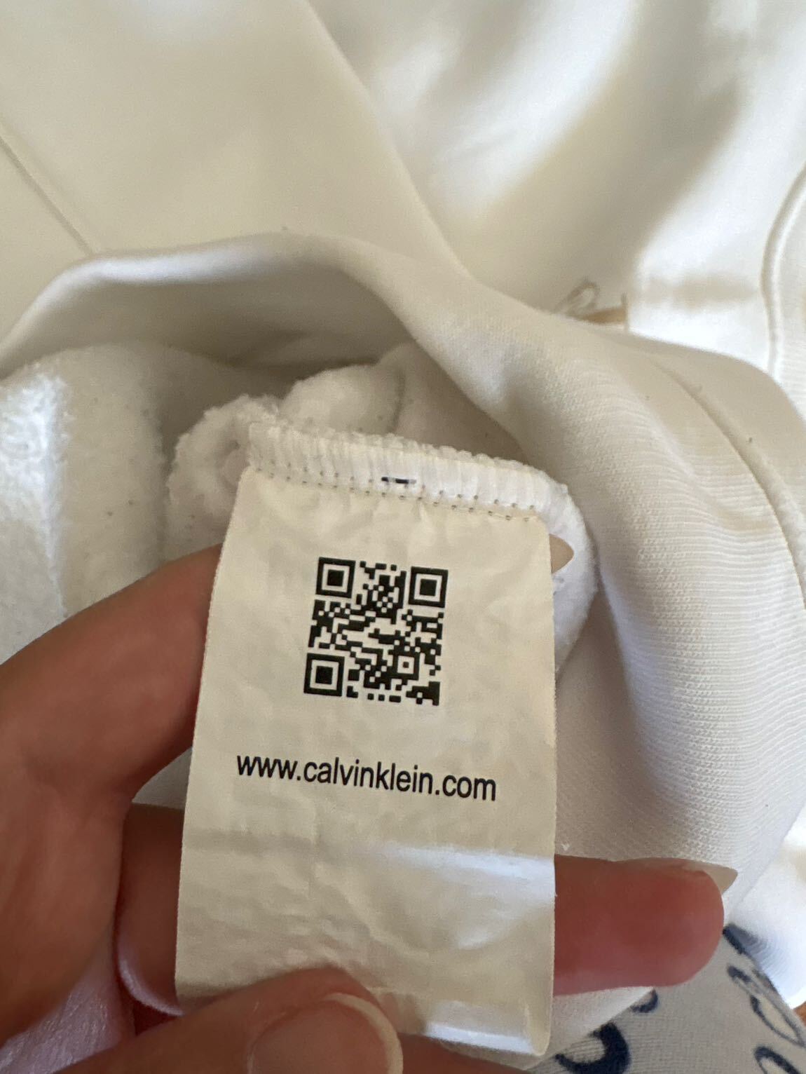 Calvin Klein Beyaz Sweatshirt — görsel 3/3