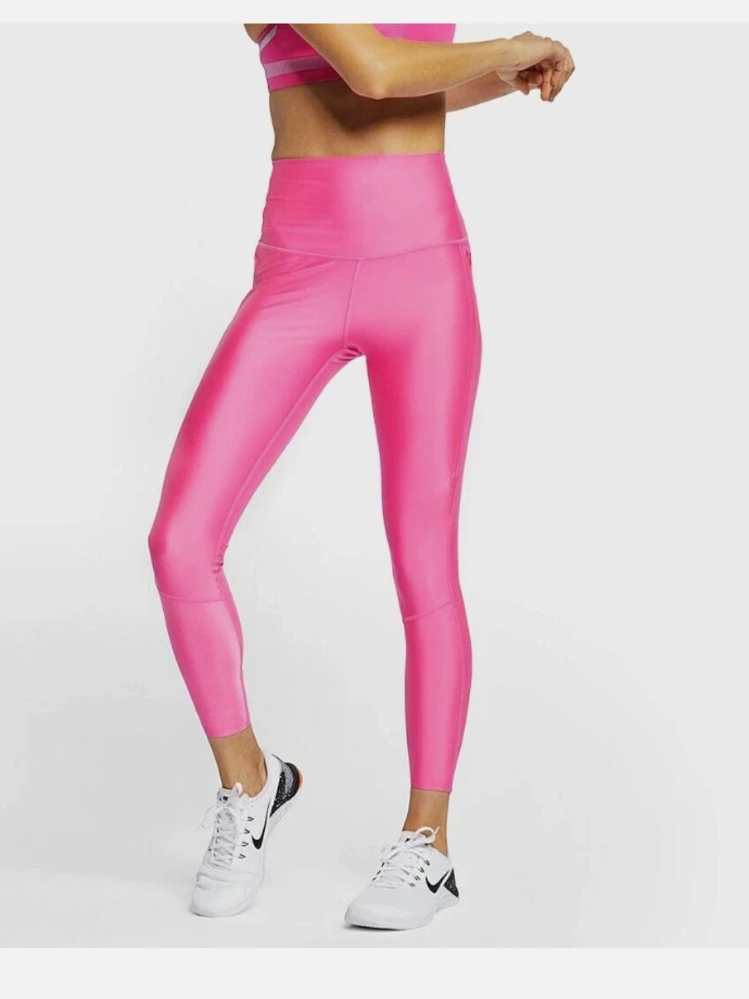 Nike Pembe Spor Tayt — görsel 12/20