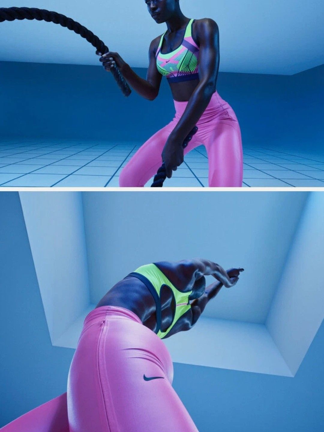Nike Pembe Spor Tayt — görsel 15/20