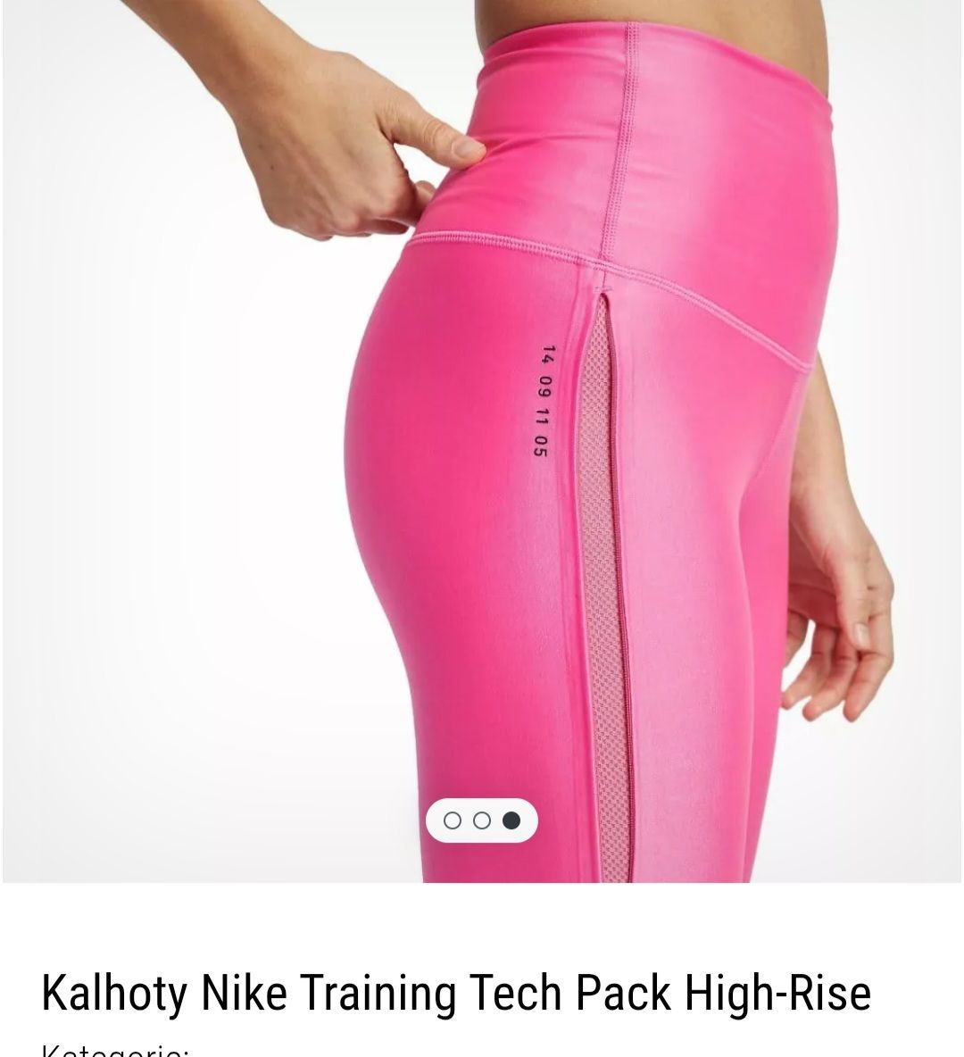 Nike Pembe Spor Tayt — görsel 19/20