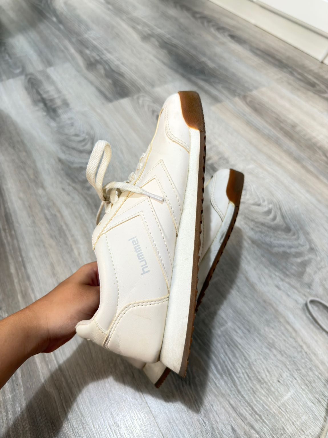 Orijinal Hummel Krem Sneaker — görsel 3/7