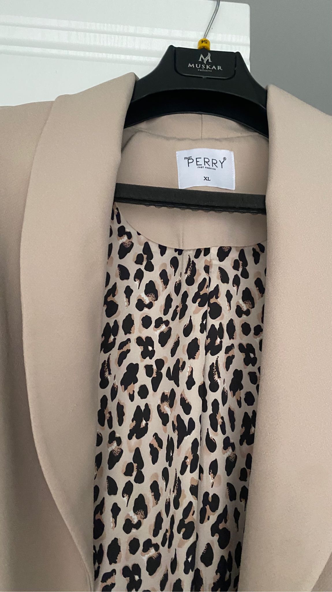 Perry Bej Ceket Leopar Detaylı — görsel 4/7