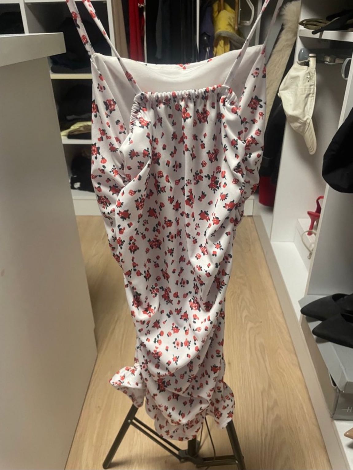 Çiçekli Mini Elbise — görsel 3/3