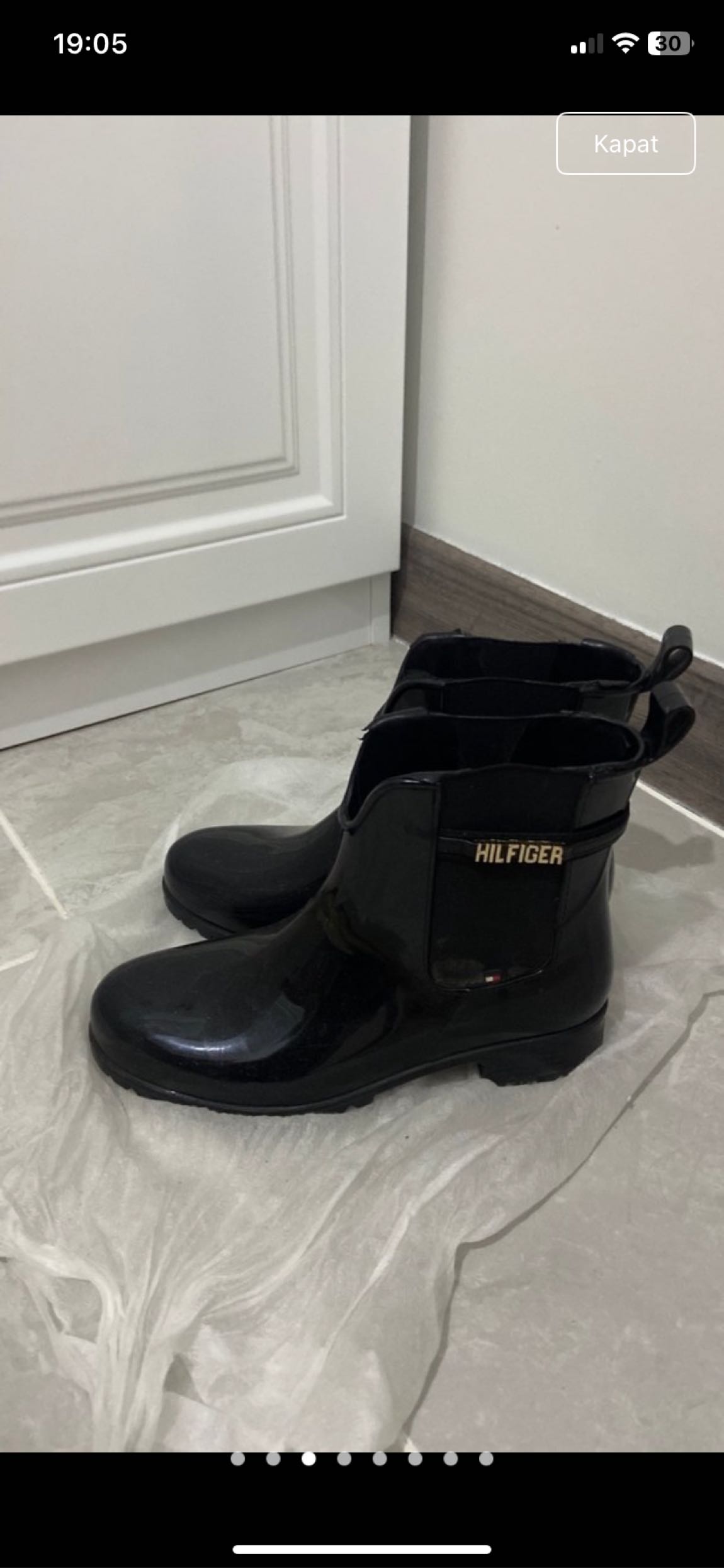 Tommy hilfiger yağmur botu — görsel 3/8