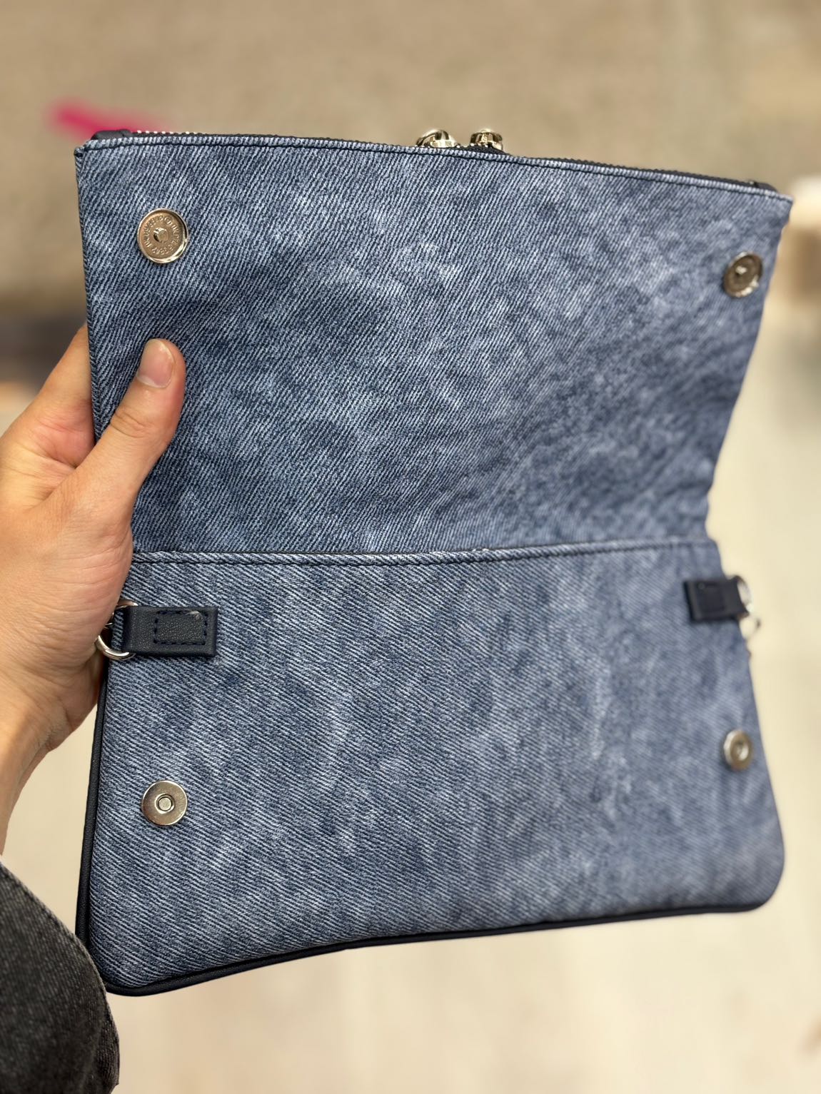 Kot Clutch Askılı Çanta — görsel 3/5