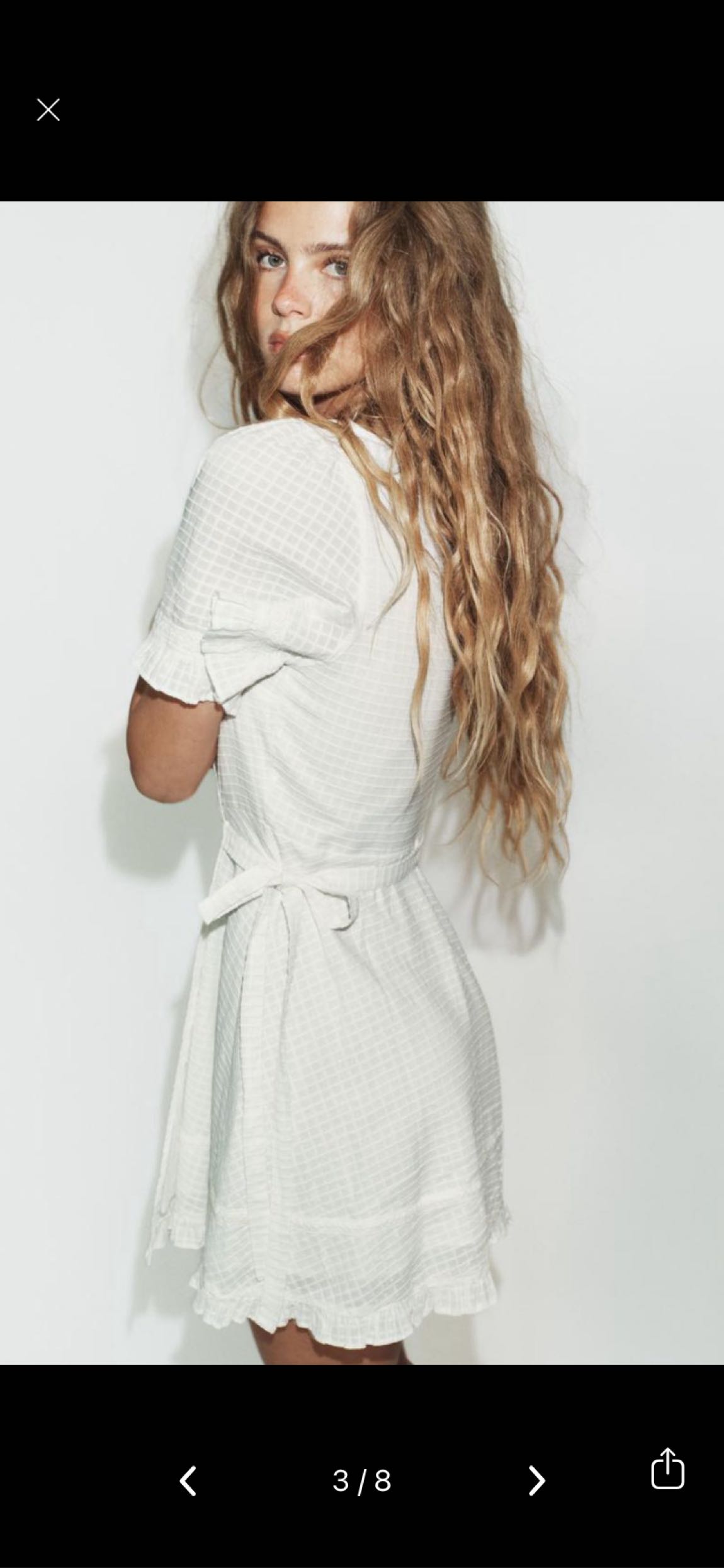 Zara mini elbise — görsel 3/7