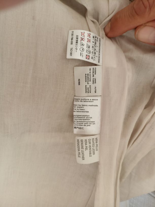 Max Mara Deri Trençkot — görsel 8/8