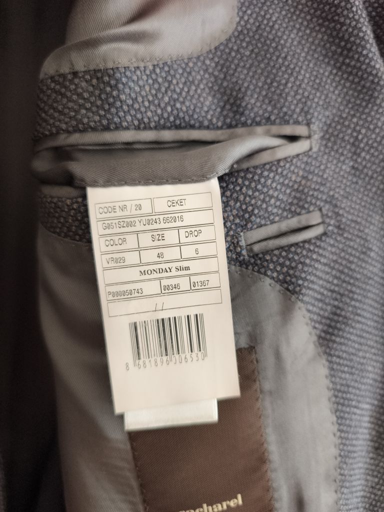 Cacharel Laci-Kahve Erkek Blazer Ceket — görsel 8/10