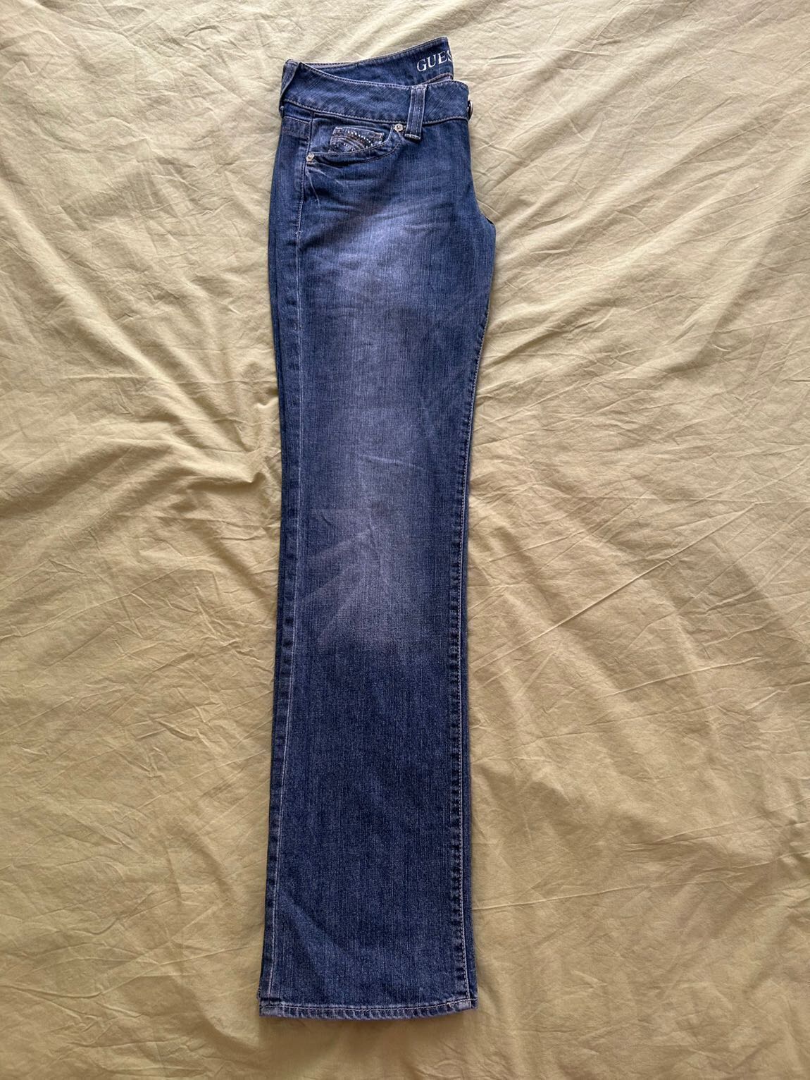 Guess Vintage Düşük Bel Jeans — görsel 3/8
