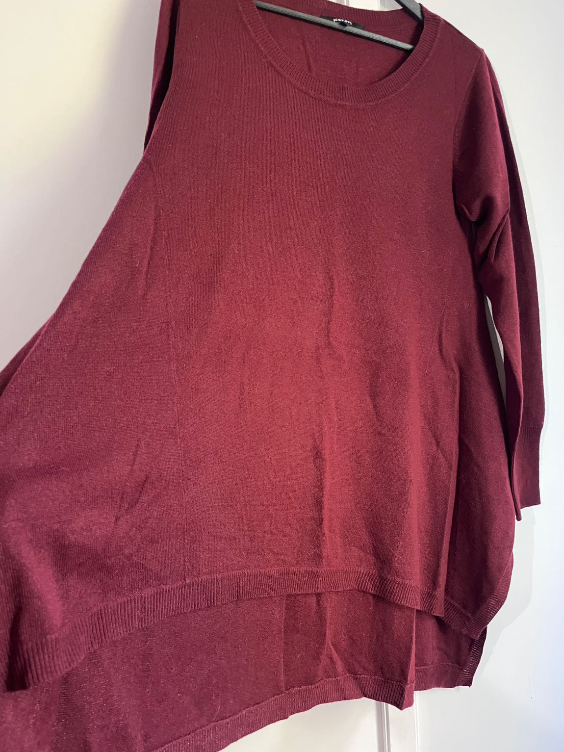 Koton Bordo Kadın Kazak Tunik — görsel 5/6