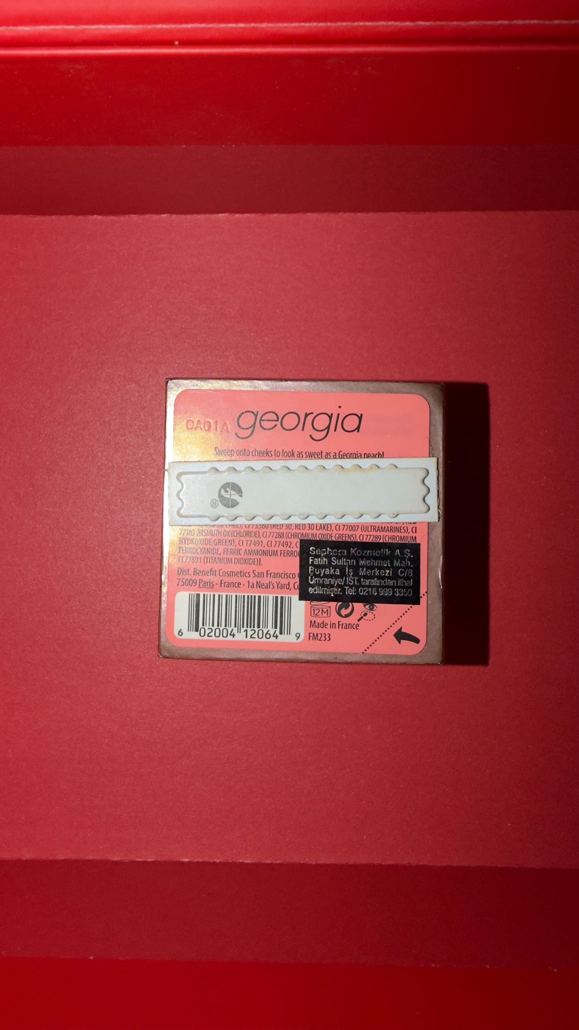 Benefit Georgia Mini Allık 4 g — görsel 3/3