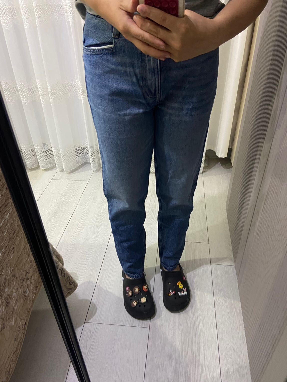 Calvin Klein Jeans Mom Jean Mavi — görsel 4/4