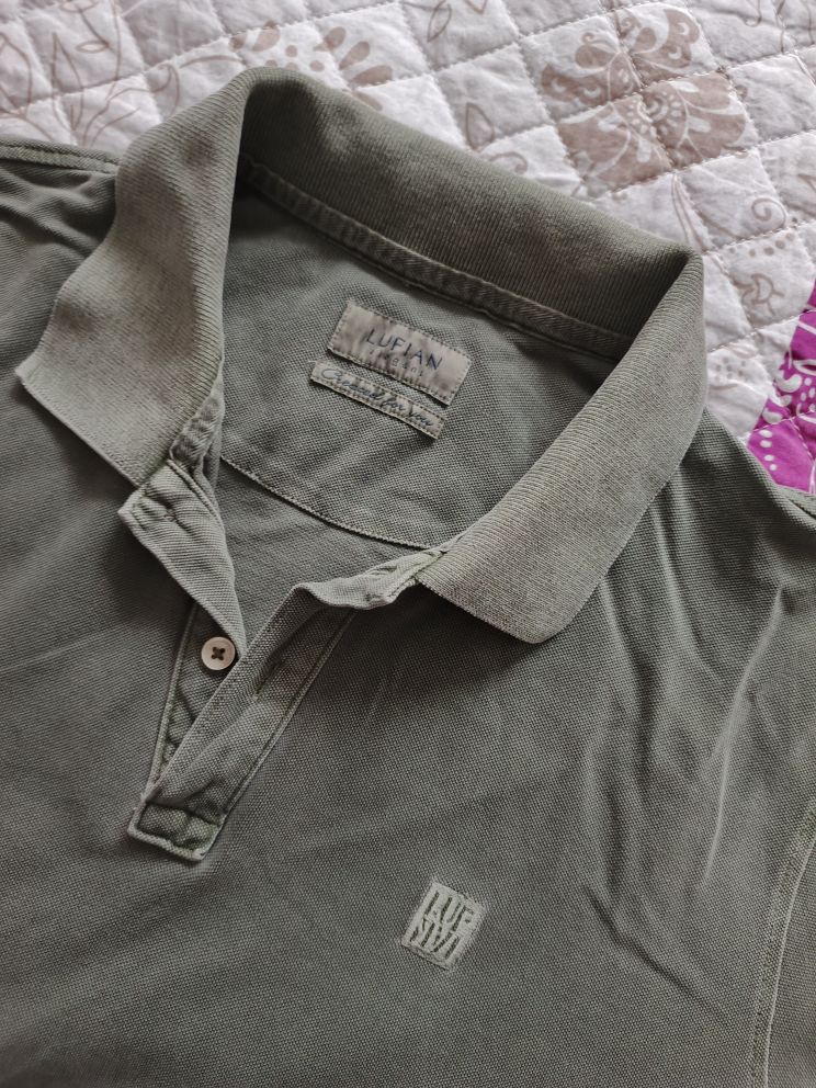 Haki Polo Yaka T-Shirt — görsel 3/8