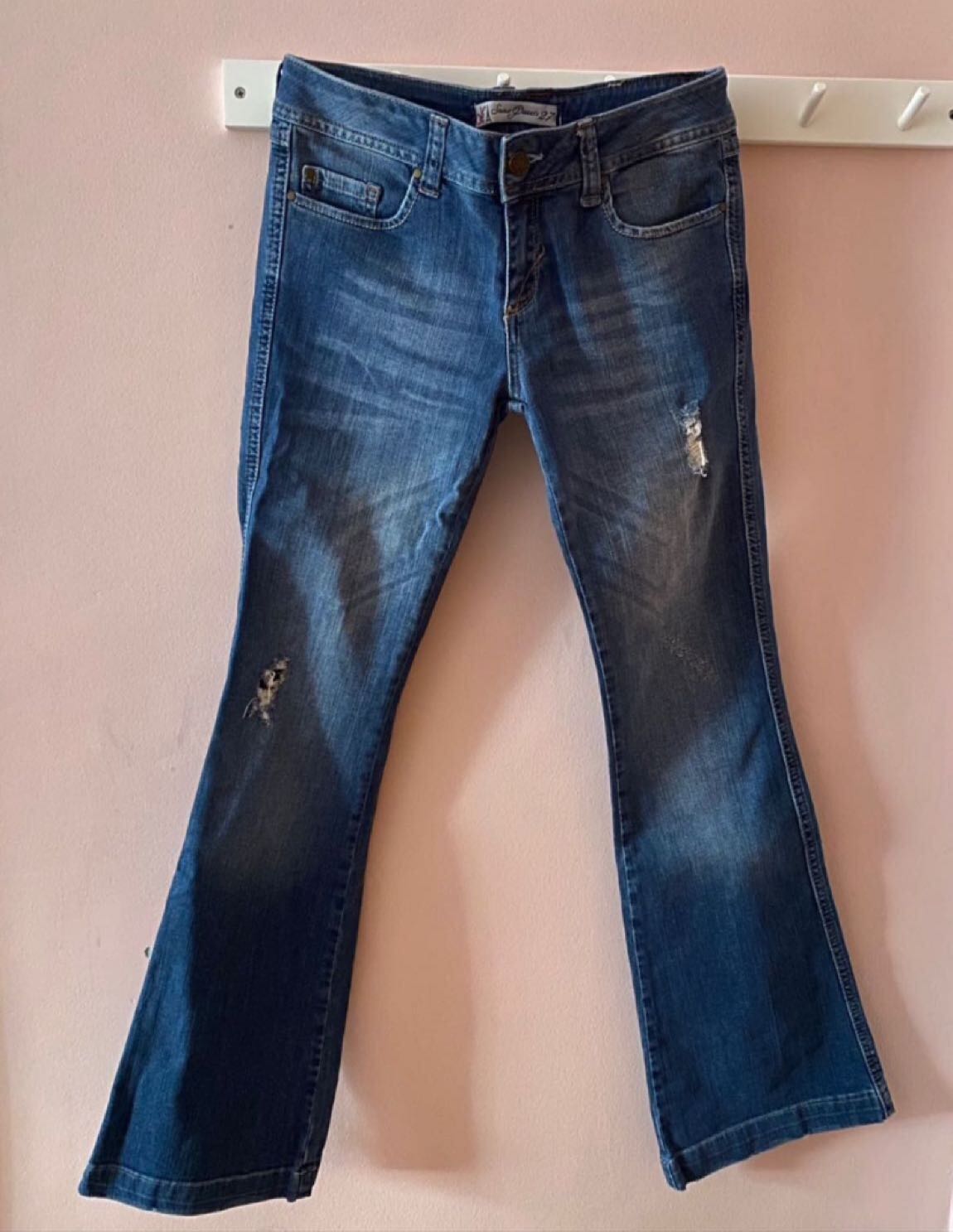 Y2k düşük bel flare ispanyol jean — görsel 3/4