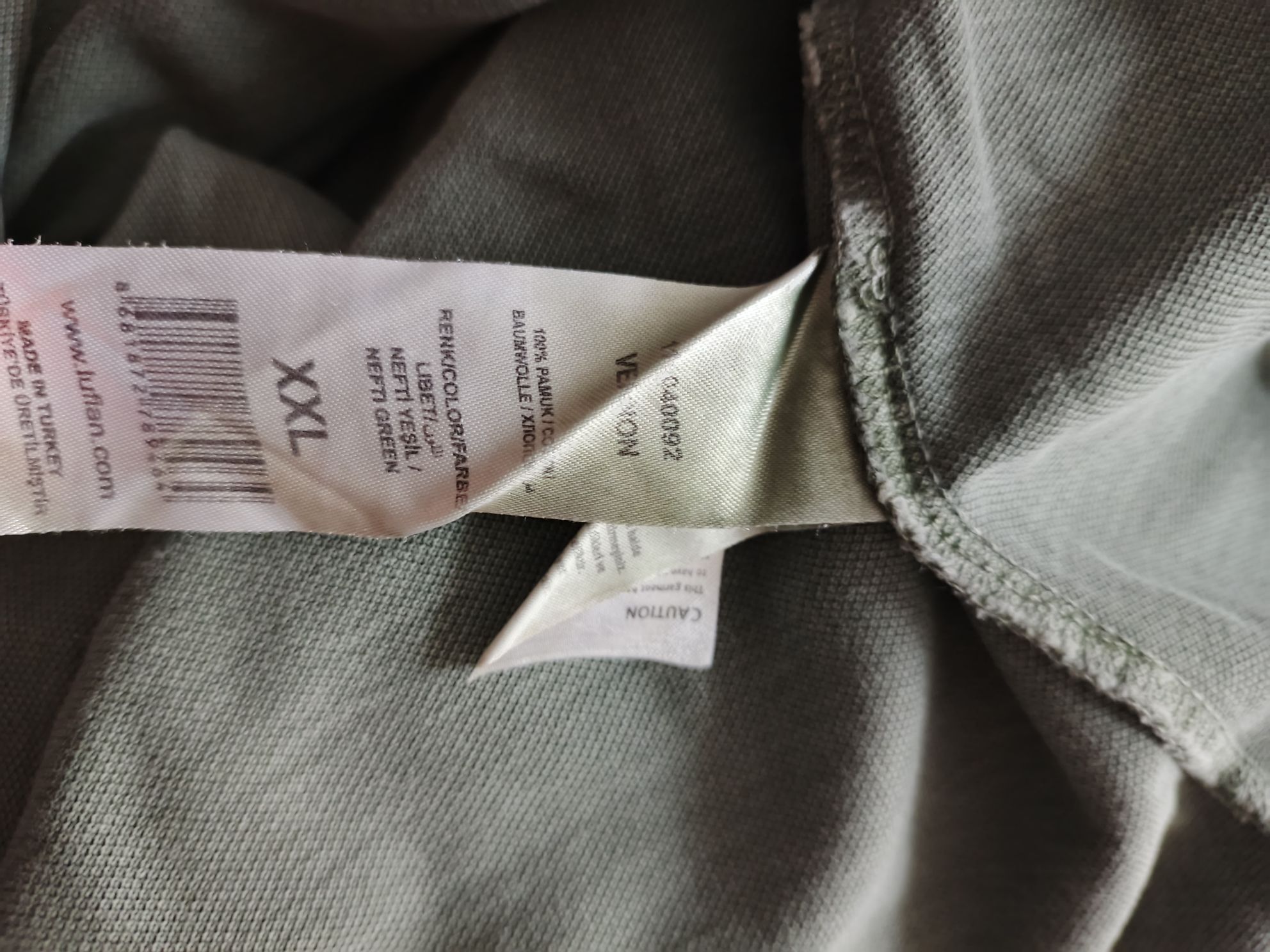 Haki Polo Yaka T-Shirt — görsel 8/8