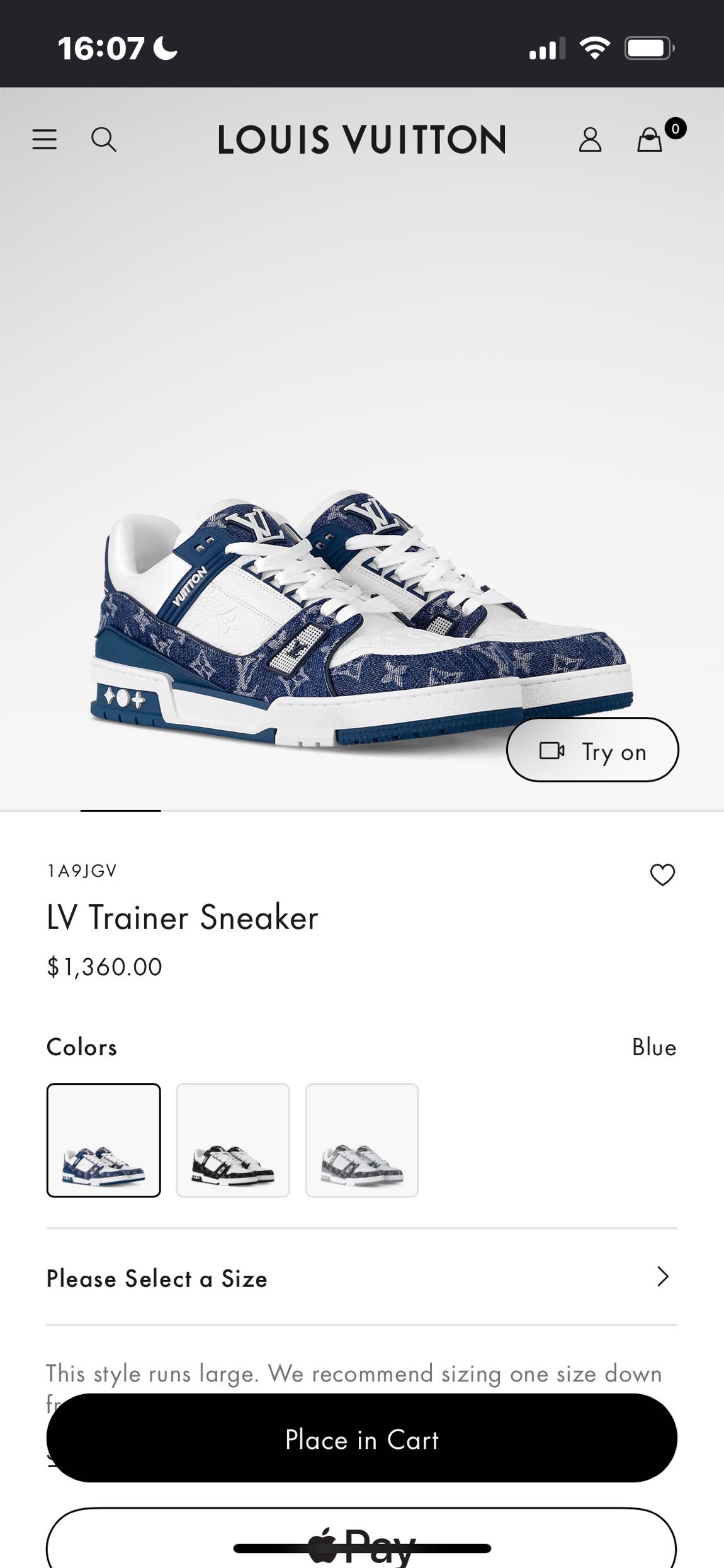 Louis Vuitton Sneaker — görsel 8/8