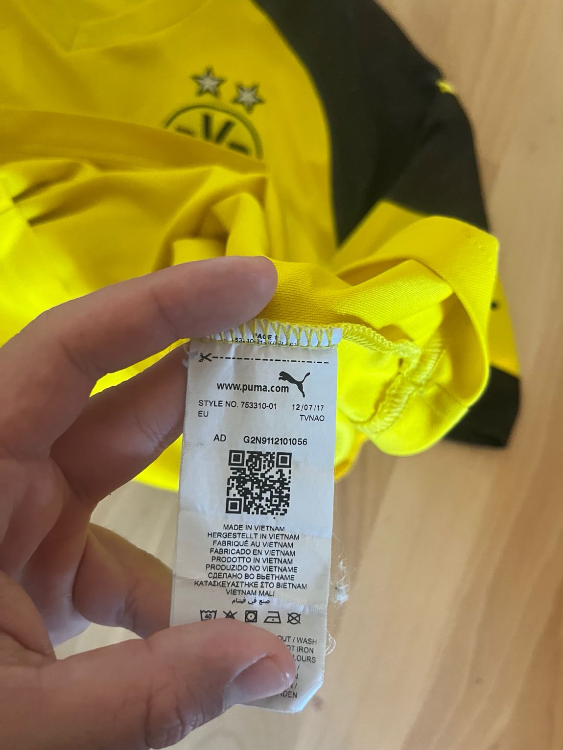 BVB DORTMUND 18/19 AXEL WİTSEL ORİJİNAL — görsel 5/5