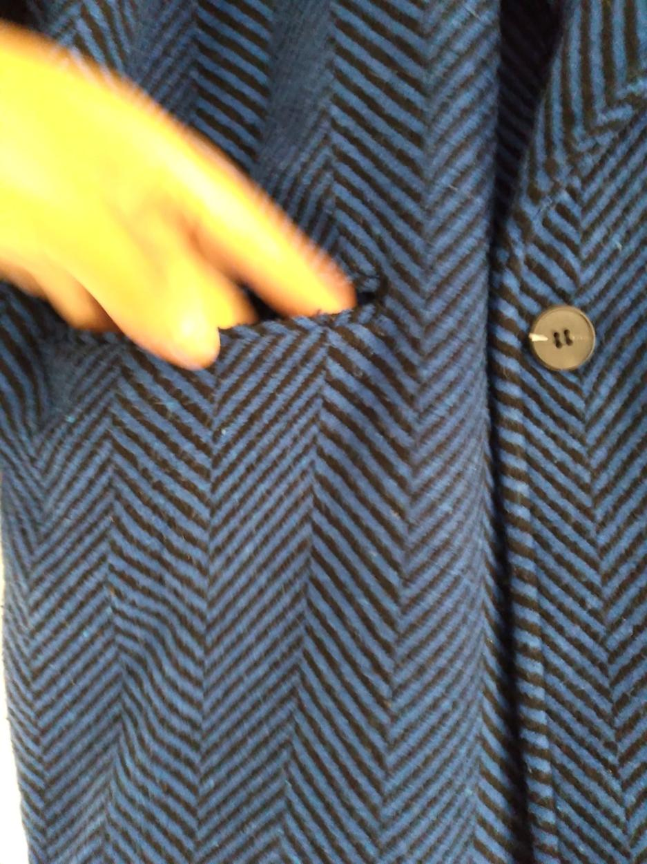 saks mavisi oversize kase kaban — görsel 4/12